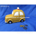 ceramic car design money bank